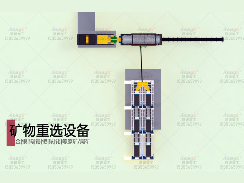 多金屬原礦尾礦重選設備